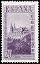 Spain - 1938 - Monumentos - 20 CTS - Multicolor - España, Monumentos - Edifil 847a - Historical Monuments - 0